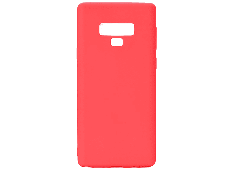 Handycase Note aus Backcover, 9, COVERKINGZ Galaxy Rot Samsung, Silikon,