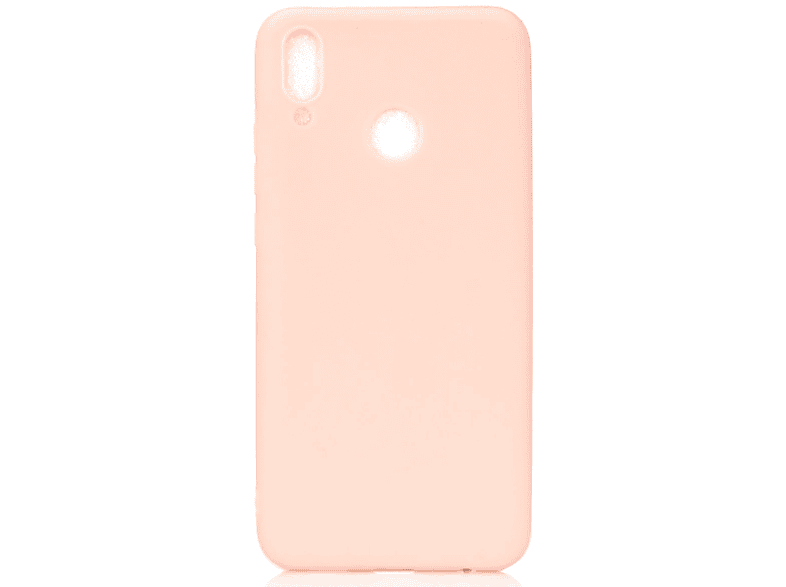 COVERKINGZ Handycase aus Huawei, Rosa P Smart (2019), Silikon, Backcover