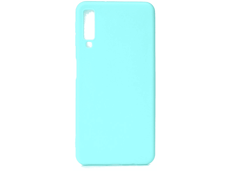 COVERKINGZ Handycase aus Silikon, Grün A7 2018, Backcover, Samsung, Galaxy