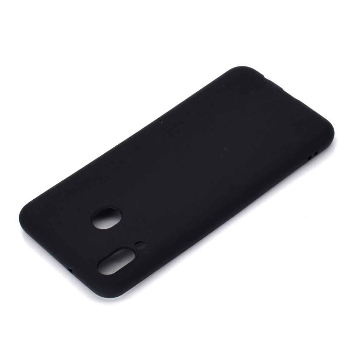 Schwarz Silikon, aus Handycase Backcover, Galaxy Samsung, COVERKINGZ M20,
