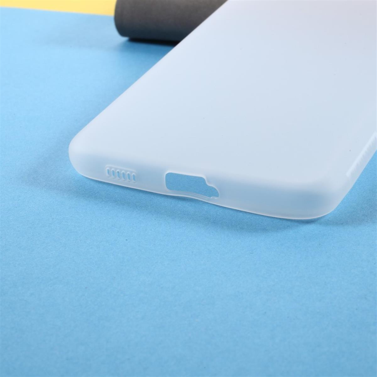 COVERKINGZ Handyhülle Case Ultra S21 Samsung, Weiß Backcover, dünn, Galaxy Plus