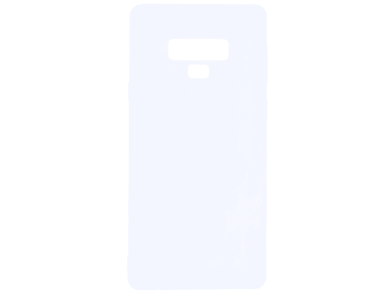 Handycase Galaxy Samsung, 9, COVERKINGZ Silikon, Note aus Weiß Backcover,