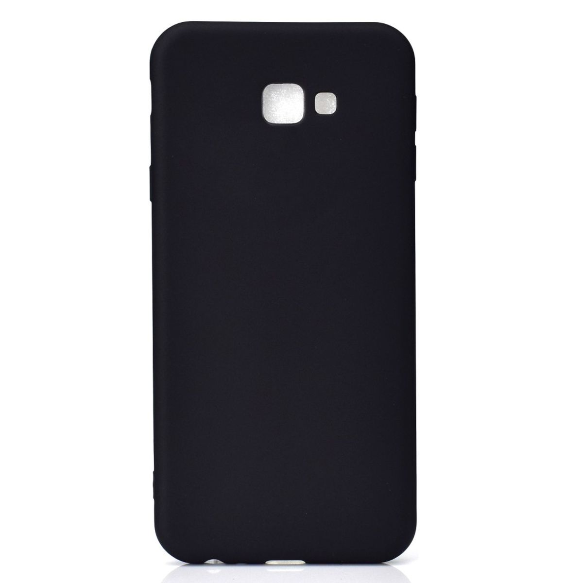 Galaxy Plus, Backcover, Schwarz aus COVERKINGZ Handycase Samsung, J4 Silikon,