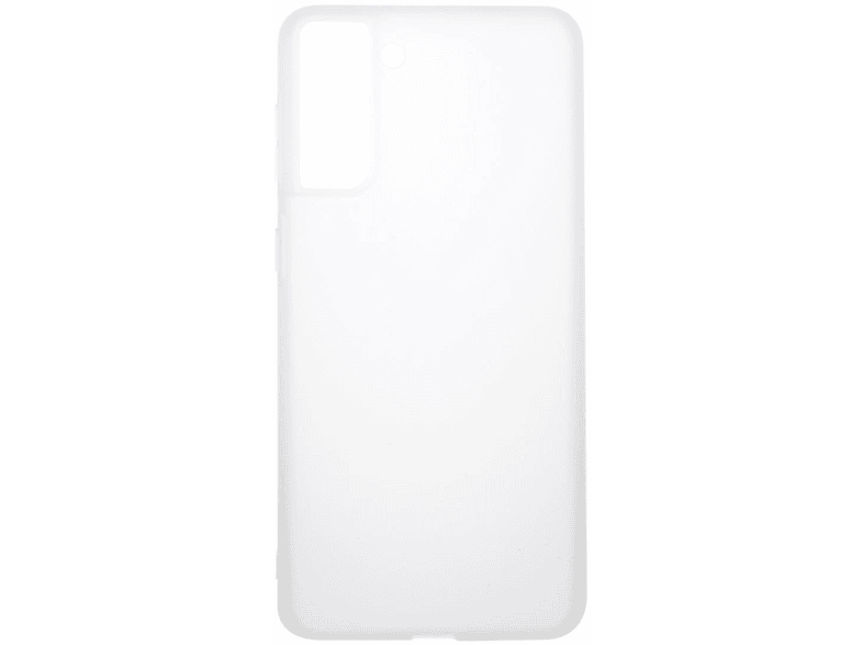COVERKINGZ Handyhülle Case Ultra dünn, S21 Backcover, Galaxy Plus, Weiß Samsung