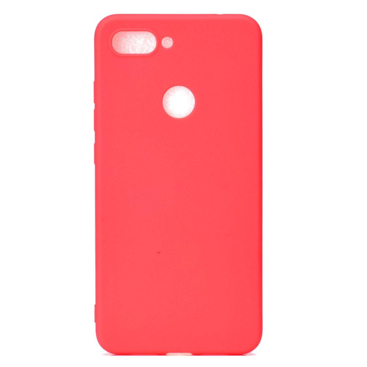 COVERKINGZ Rot Handycase Xiaomi, Mi Lite, 8 Backcover, aus Silikon,