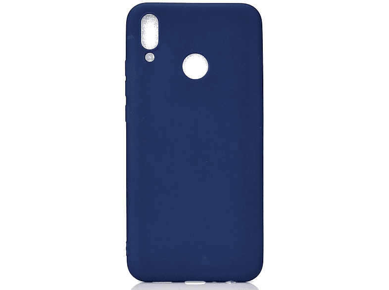 COVERKINGZ Handycase Blau Smart aus Silikon, P (2019), Backcover, Huawei