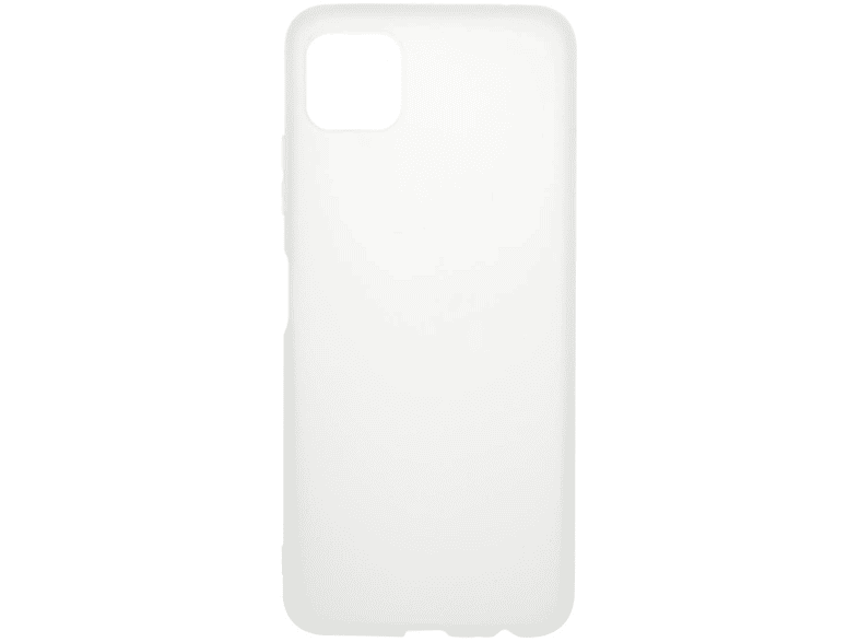 COVERKINGZ Handycase aus Silikon, Backcover, Samsung, Galaxy A22 5G, Weiß