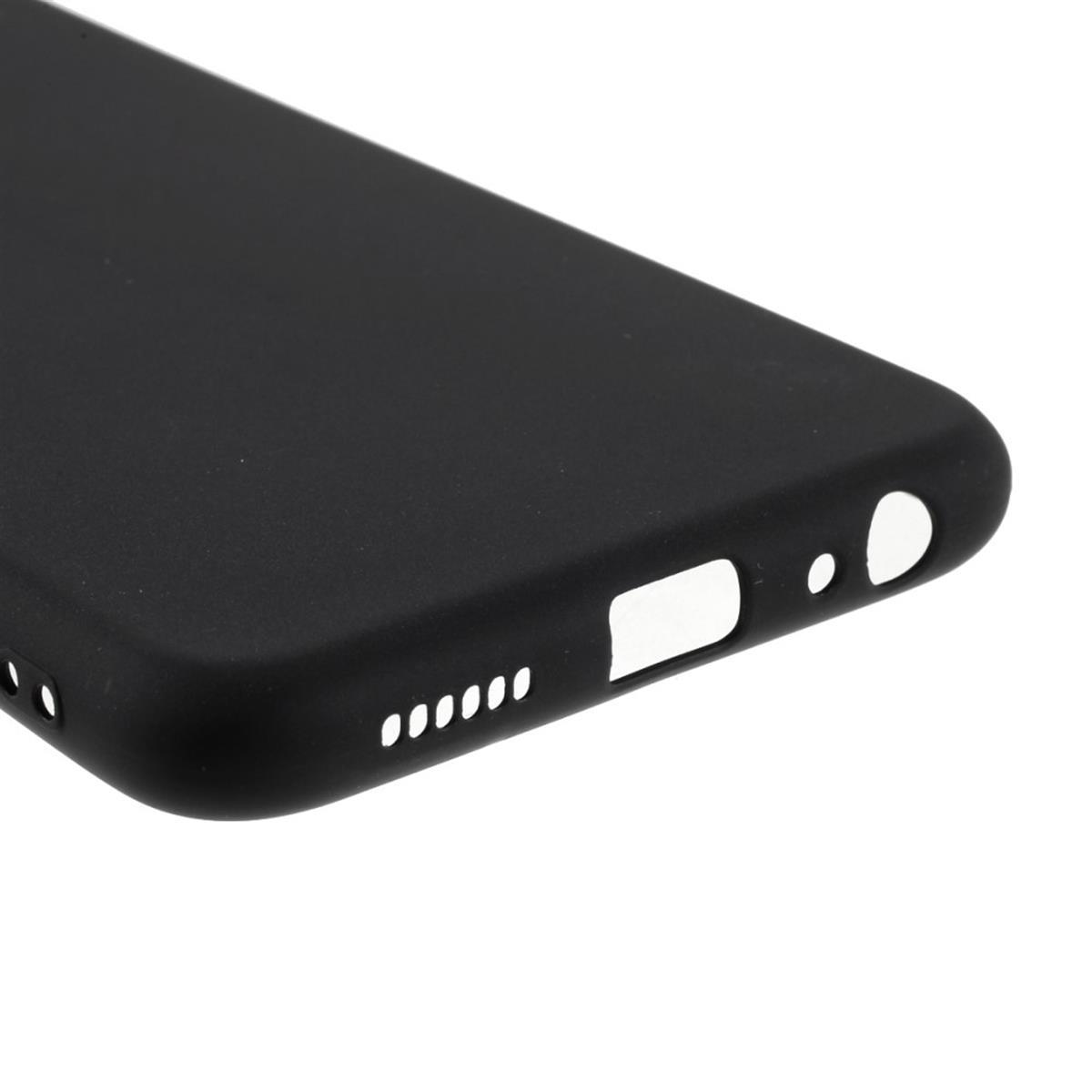 COVERKINGZ Handycase aus Galaxy Silikon, Samsung, 5G, A22 Schwarz Backcover
