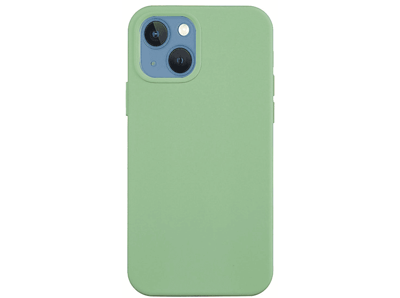 COVERKINGZ Silikon, Handycase Apple, [6,1 iPhone Backcover, 13 Zoll], Grün aus