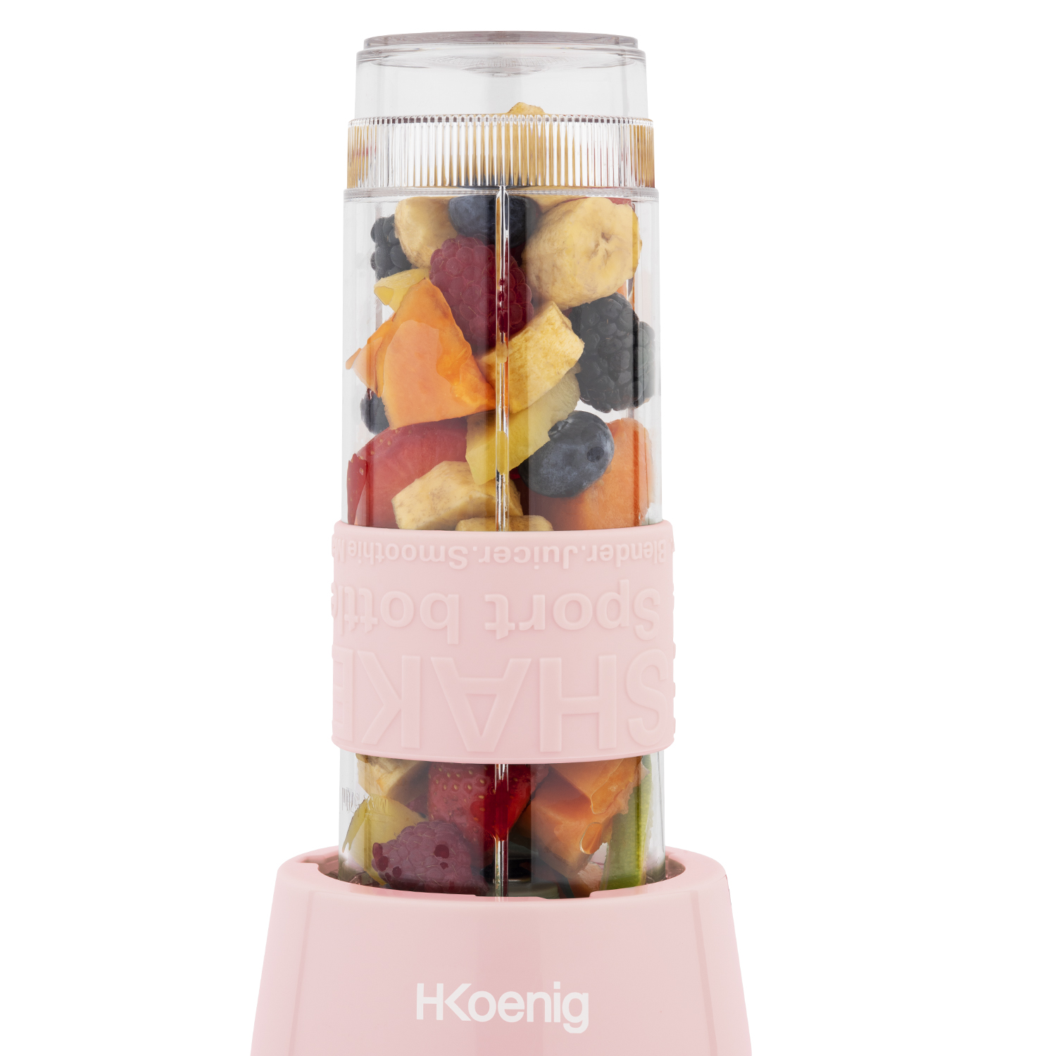 H.KOENIG SMOO12 Smoothiemaker Rosa (300 Watt, l) 0.57