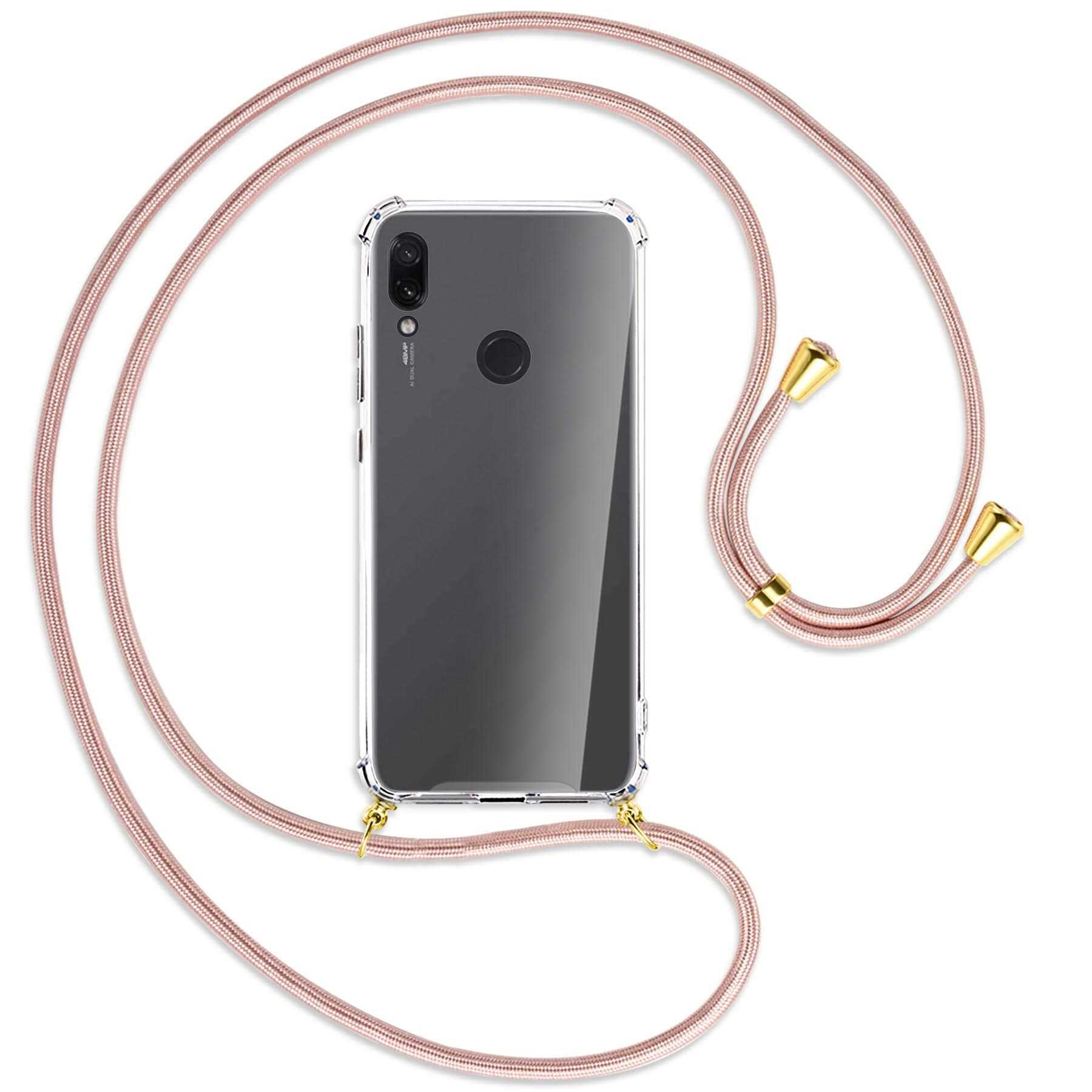 7, Xiaomi, ENERGY Backcover, / Gold MORE 7 Kordel, Rosegold MTB Pro, mit Note Redmi Note Umhänge-Hülle