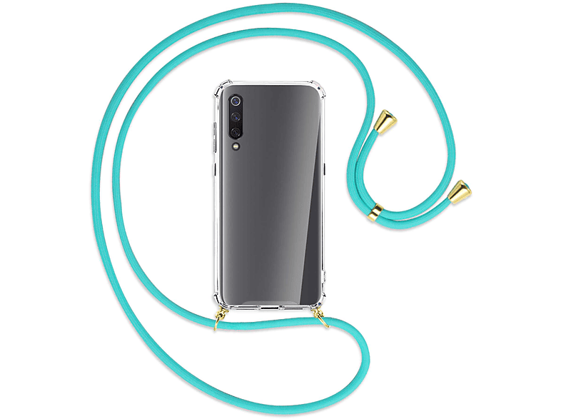 MTB MORE ENERGY Türkis Xiaomi, / Umhänge-Hülle Explorer, Mi Kordel, Backcover, mit Mi Gold 9, 9