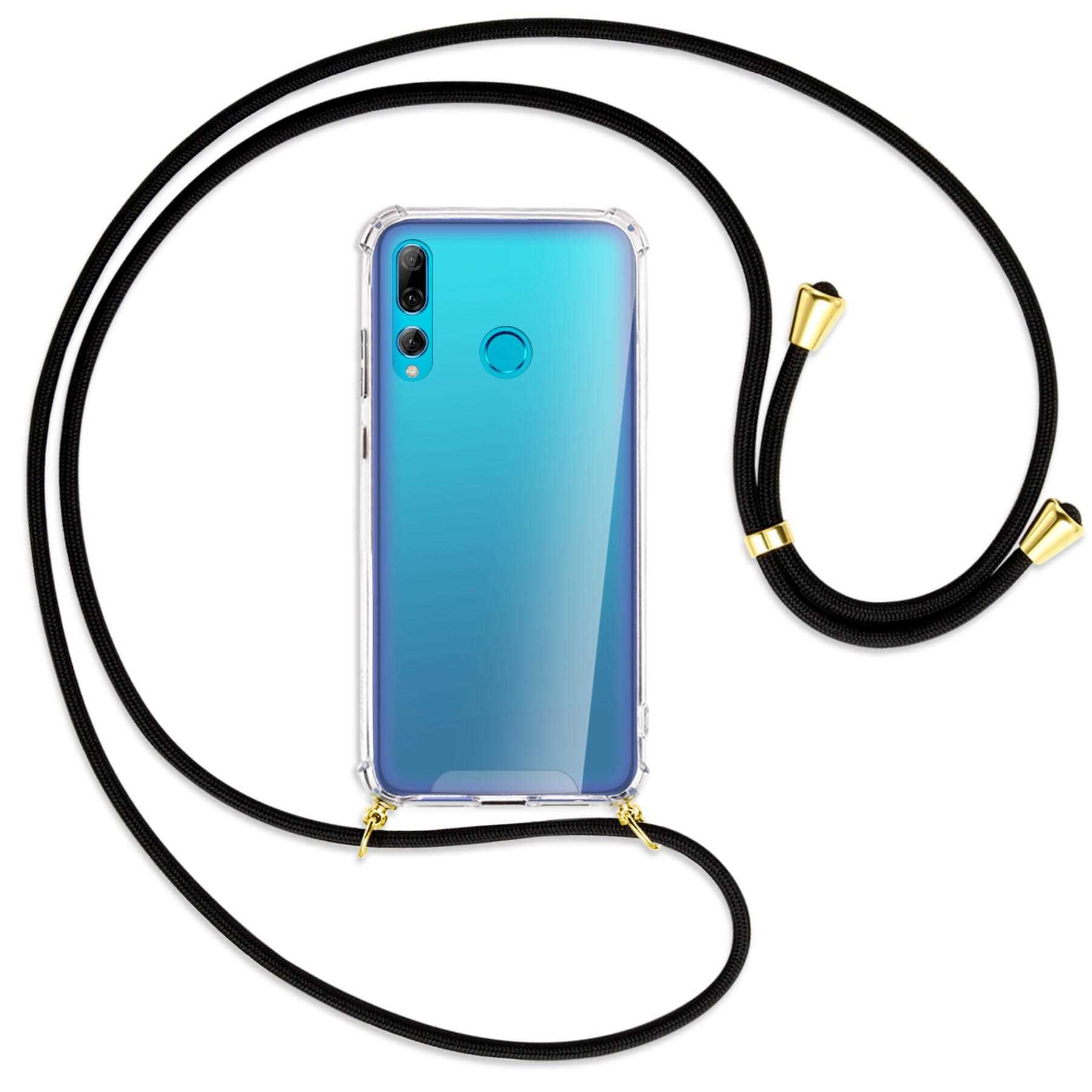 mit Kordel, Backcover, ENERGY Gold Huawei, Umhänge-Hülle smart / MTB P MORE 2019, Schwarz Plus