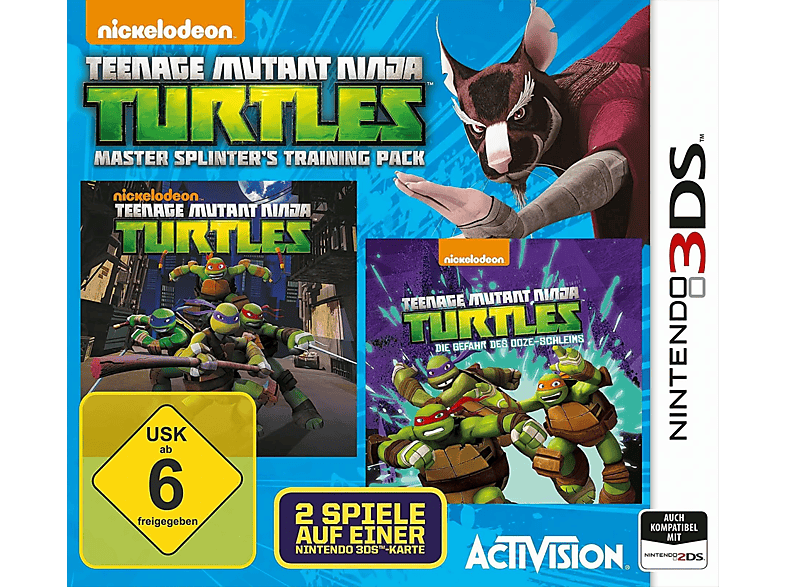 Teenage [Nintendo Master Ninja Mutant Turtles Pack - 3DS] Training Splinter\'s