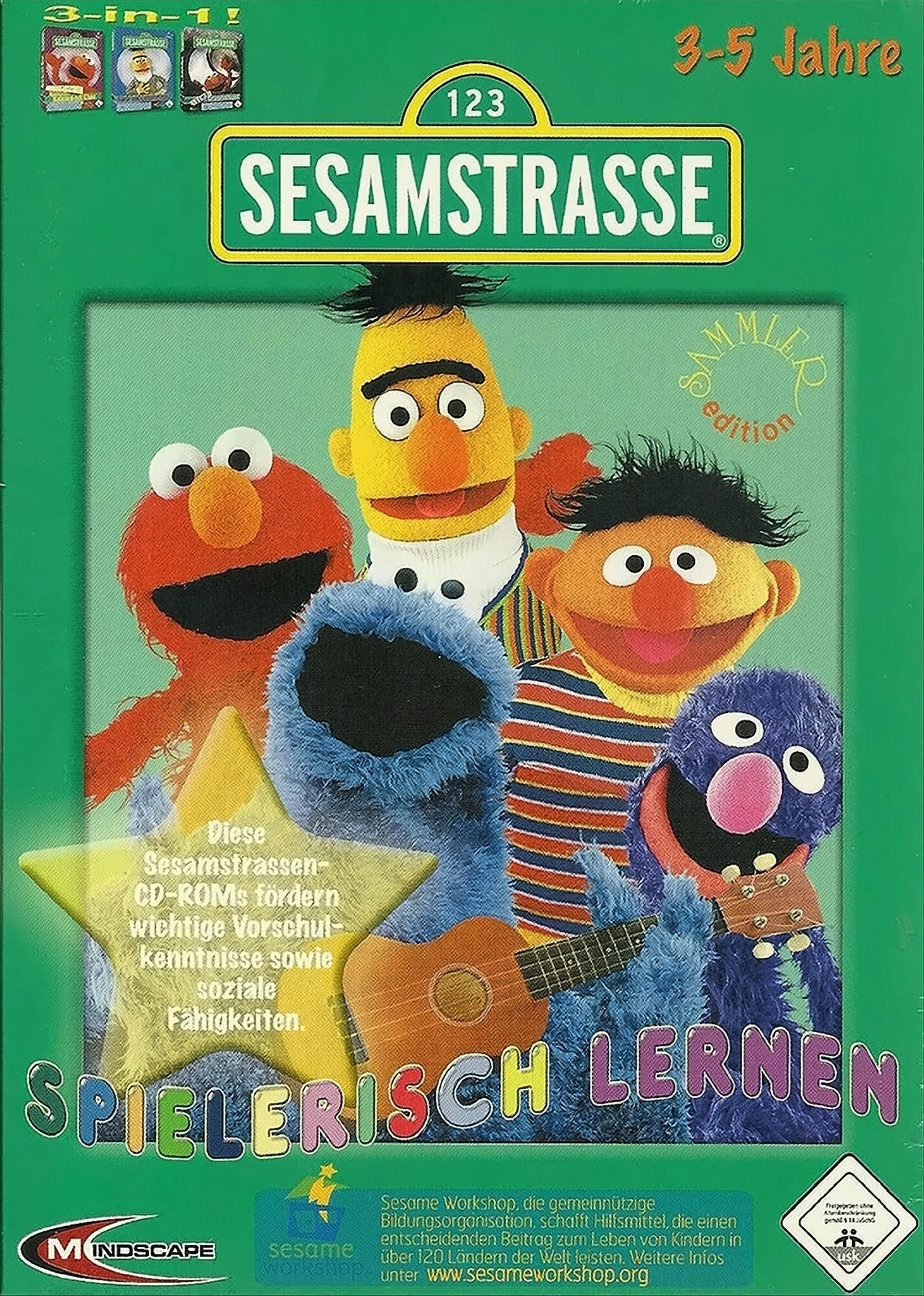 Sesamstraße: 3er Box (3-5 Jahre) - [PC