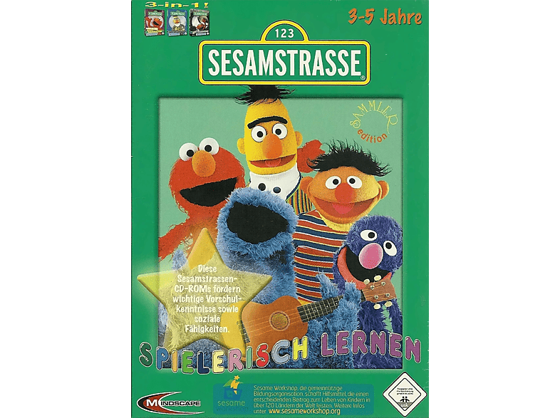 Sesamstraße: 3er Box (3-5 Jahre) - [PC]