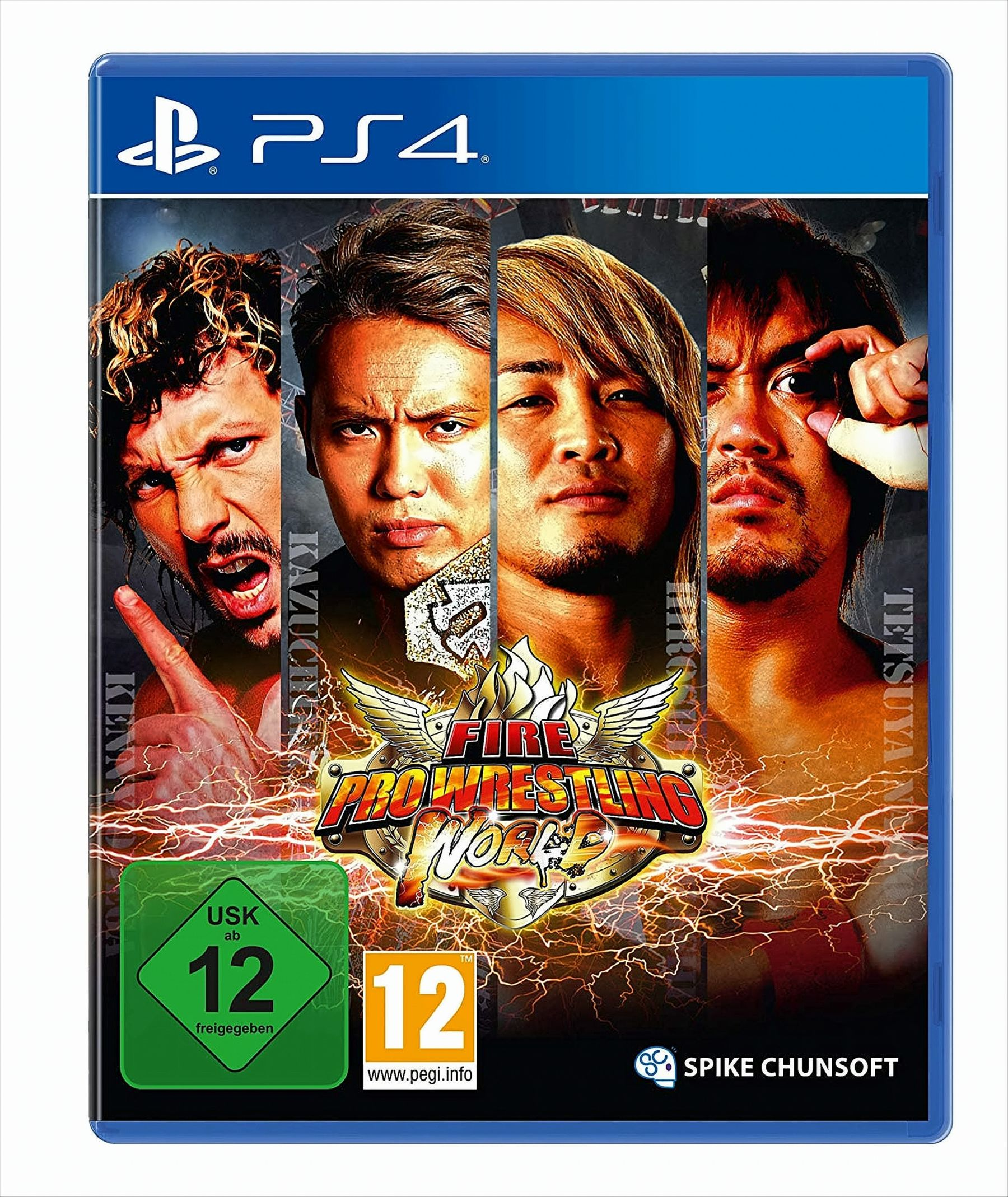 4] (PS4) [PlayStation Fire Pro World - Wrestling