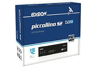 Receptor satélite PICCOLLINO S2;EDISION, Negro
