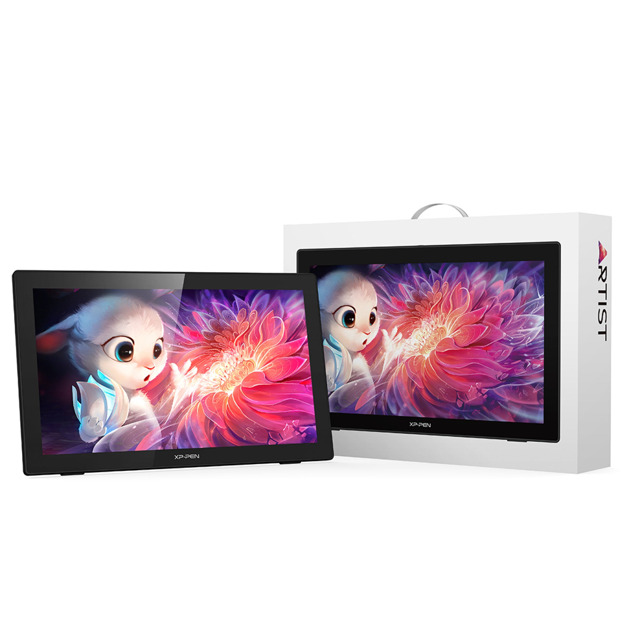 Tableta gráfica - XPPEN Artist 22 2nd, 21,5 ", Lápiz digital, Negro