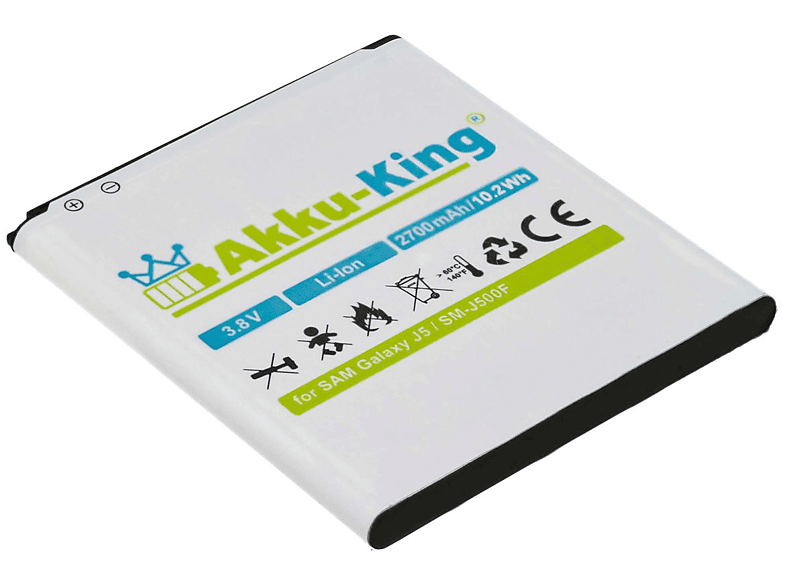 AKKU-KING Akku kompatibel mit Samsung EB-BG530BBE Li-Ion Handy-Akku, 3.8 Volt, 2700mAh