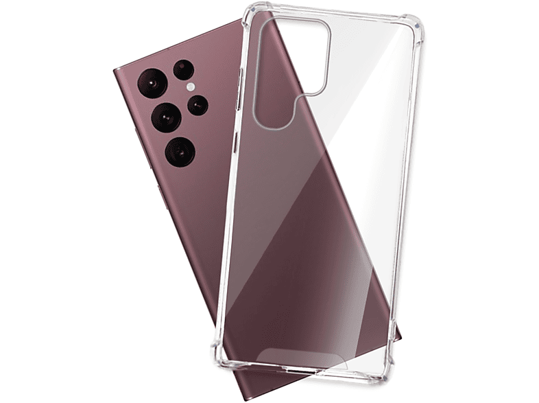 5G, Samsung, Clear Transparent ENERGY S22 MORE MTB Ultra Galaxy Backcover, Case, Armor