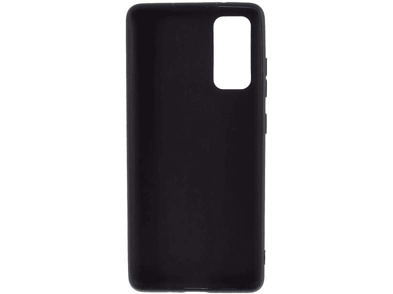COVERKINGZ Galaxy Backcover, A72 Schwarz Handycase Silikon, 5G, Samsung, aus