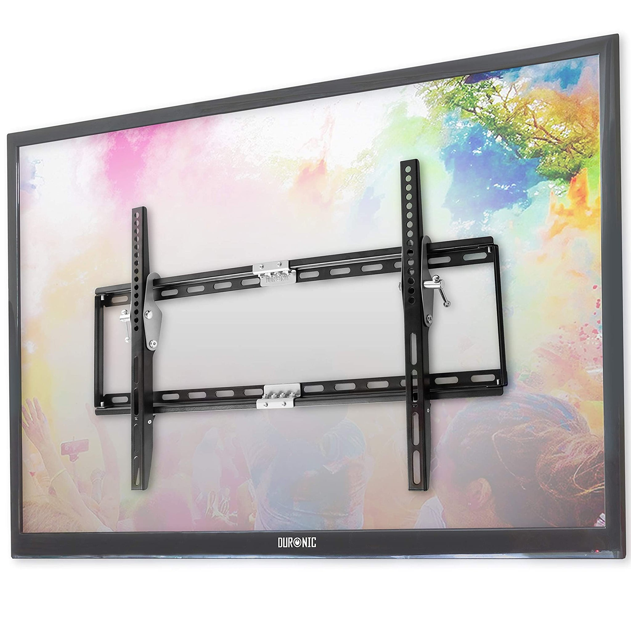 Soporte para TV - Duronic TVB777 Soporte TV de pared ultradelgado - De 33" a 60" - Máx. 40 kg - Compatible con VESA DURONIC, 33 ", 60 ", 600x600, 400x400, Negro