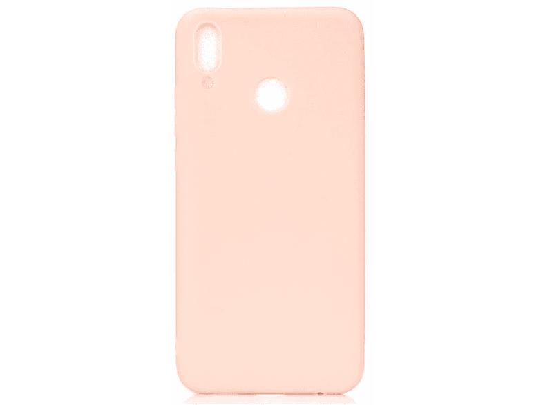 COVERKINGZ Handycase Rosa Huawei, aus Y9 (2019), Silikon, Backcover