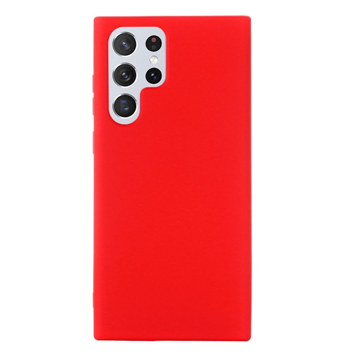 Silikon, Handycase Rot Galaxy Backcover, Samsung, S22 aus COVERKINGZ Ultra,