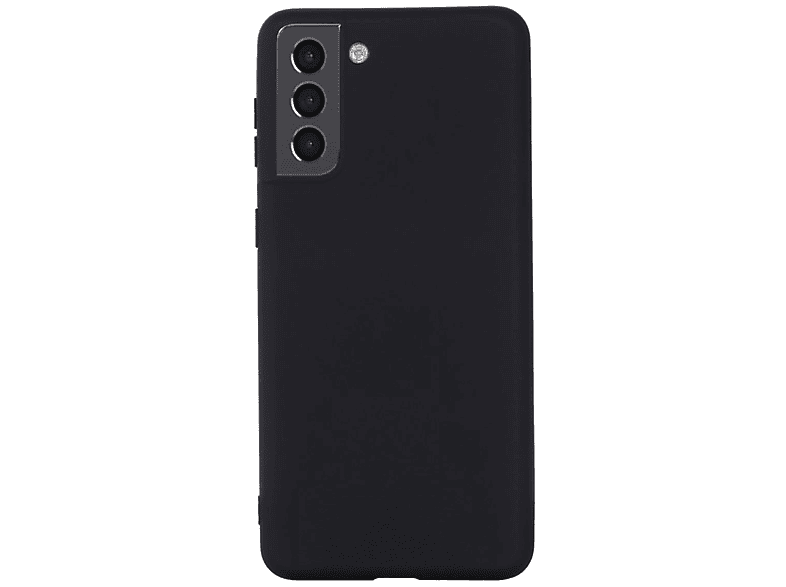 Backcover, (Plus), S22+ Schwarz Galaxy Samsung, Handycase aus Silikon, COVERKINGZ