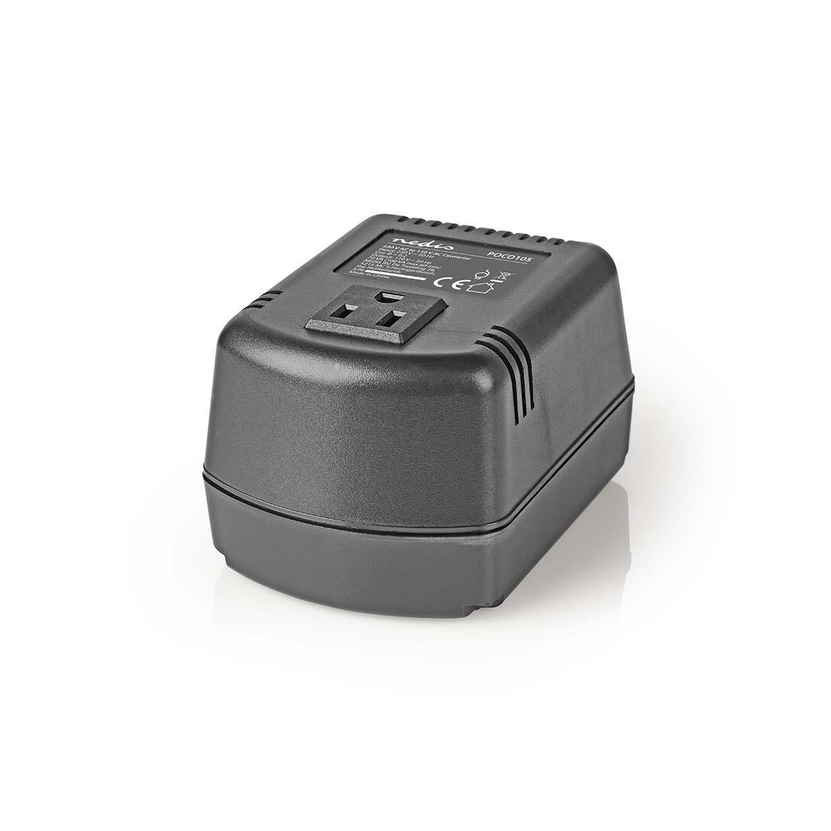 Adaptery zasilające i inwentory NEDIS POCO105 Czarny