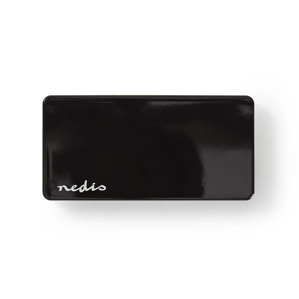 NEDIS UHUBU3420BK, schwarz USB-Hub,