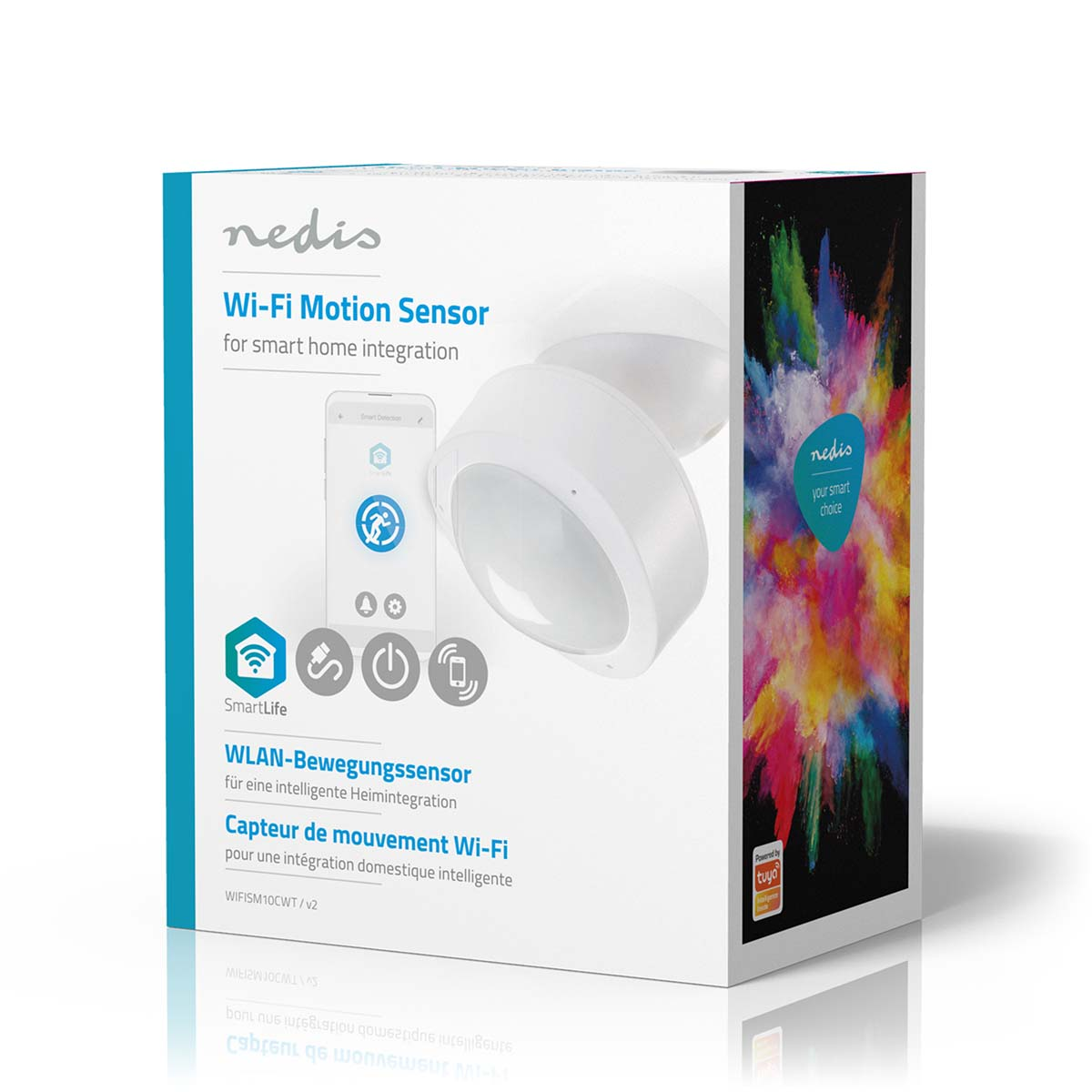 NEDIS WIFISM10CWT SmartLife-Bewegungssensor Weiss