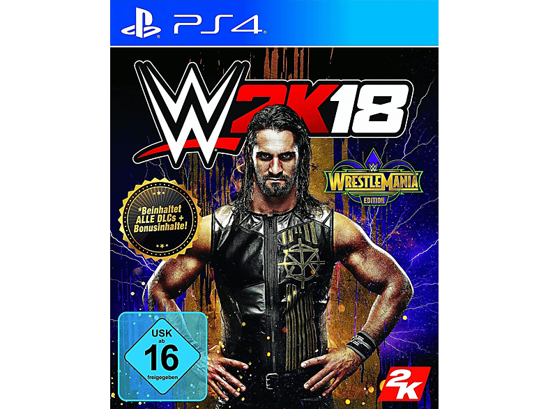 4] [PlayStation Wrestlemania - 2K18 Edition PS4 WWE