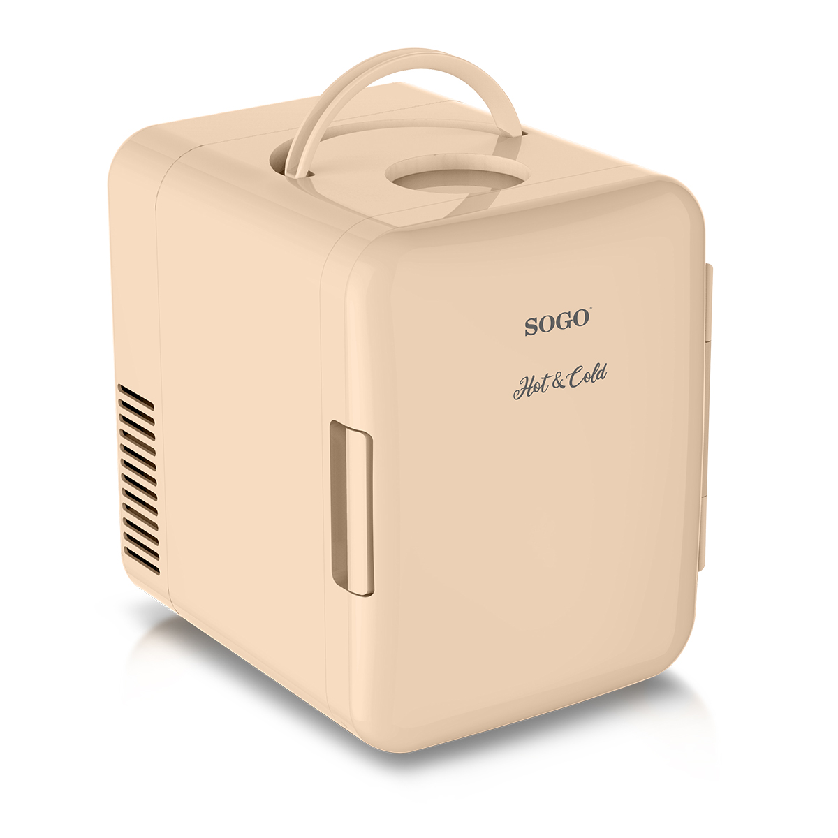 Sogo Nevss465 Mini nevera portátil 4l 48w rosa refrigeración y