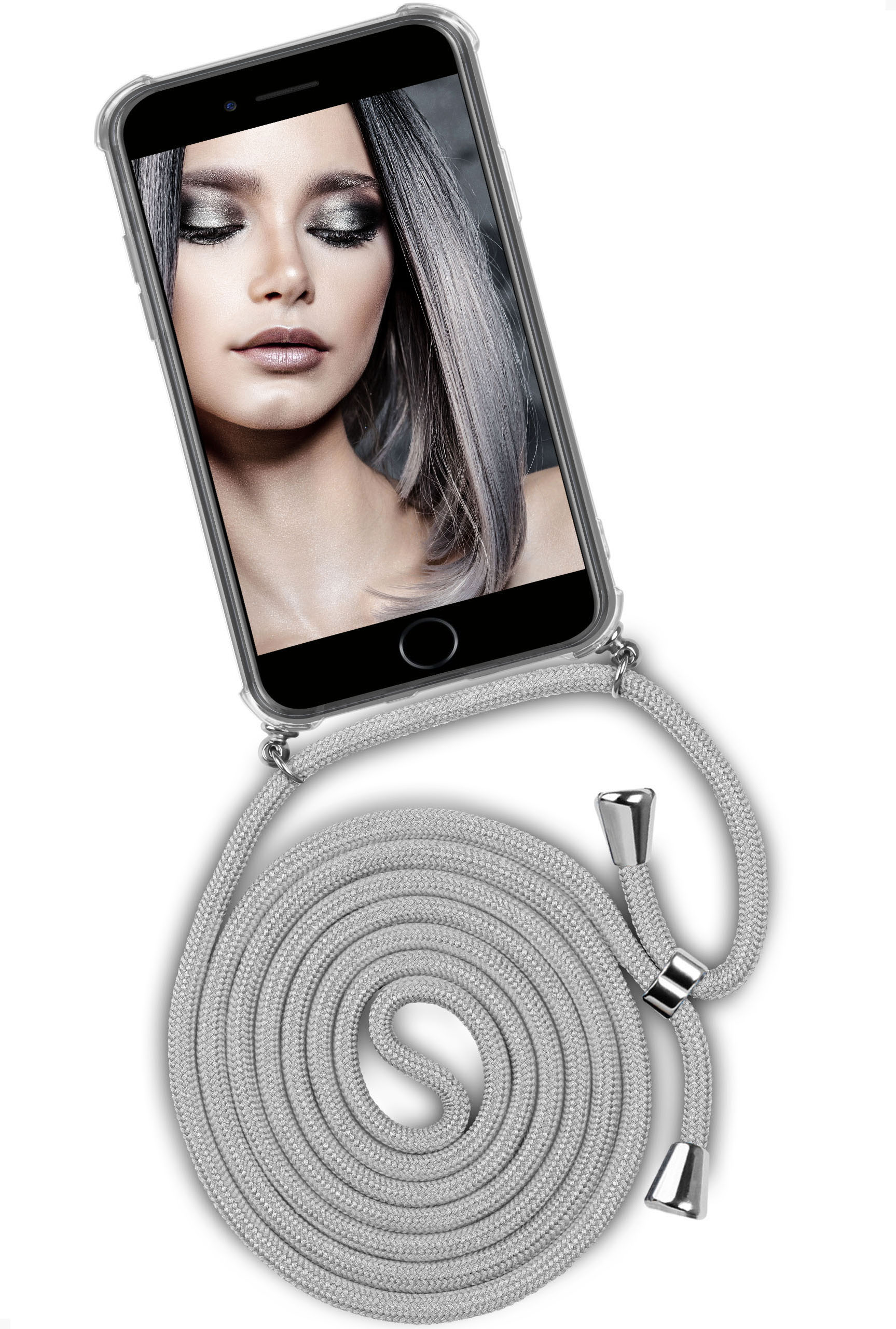 (Silber) ONEFLOW 6s iPhone Plus Twist Apple, / Case, Backcover, 6 Plus, Silverstar