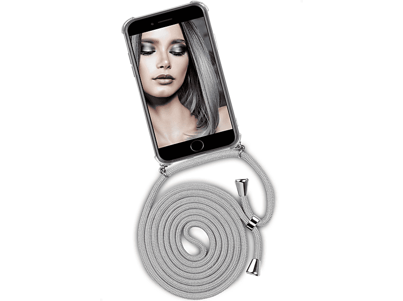 ONEFLOW Twist Case, Backcover, Apple, iPhone 6s Plus / 6 Plus, Silverstar (Silber) | Handyketten