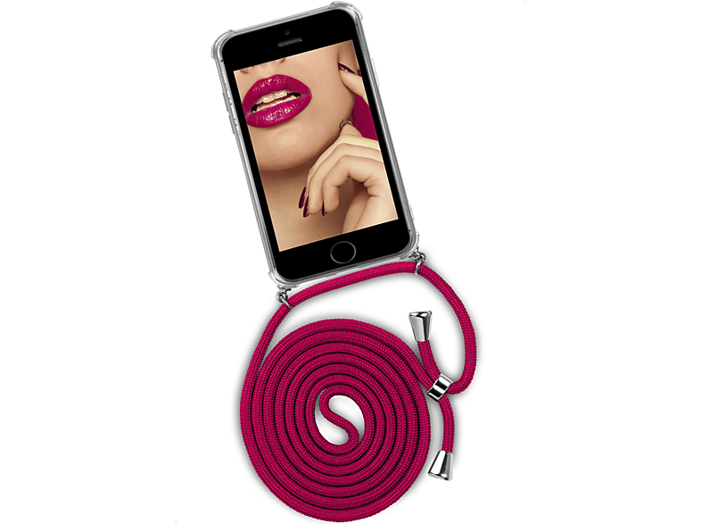 ONEFLOW Twist (2016), SE / / 5 Hot Kiss iPhone Case, Apple, 5s Backcover, (Silber)