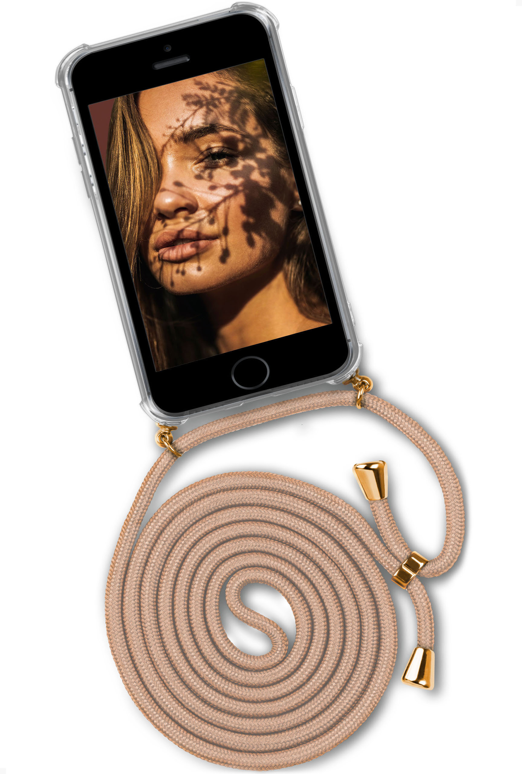 ONEFLOW Twist Case, 5 Coast / iPhone (2016), (Gold) SE 5s Golden Backcover, Apple, 
