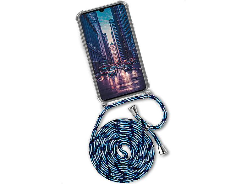 ONEFLOW Sense Case Effetto Marmo Per Huawei P30 Lite/P30 Lite New – Cover In Silicone Con Lustrini, Protettiva Ed Elegante