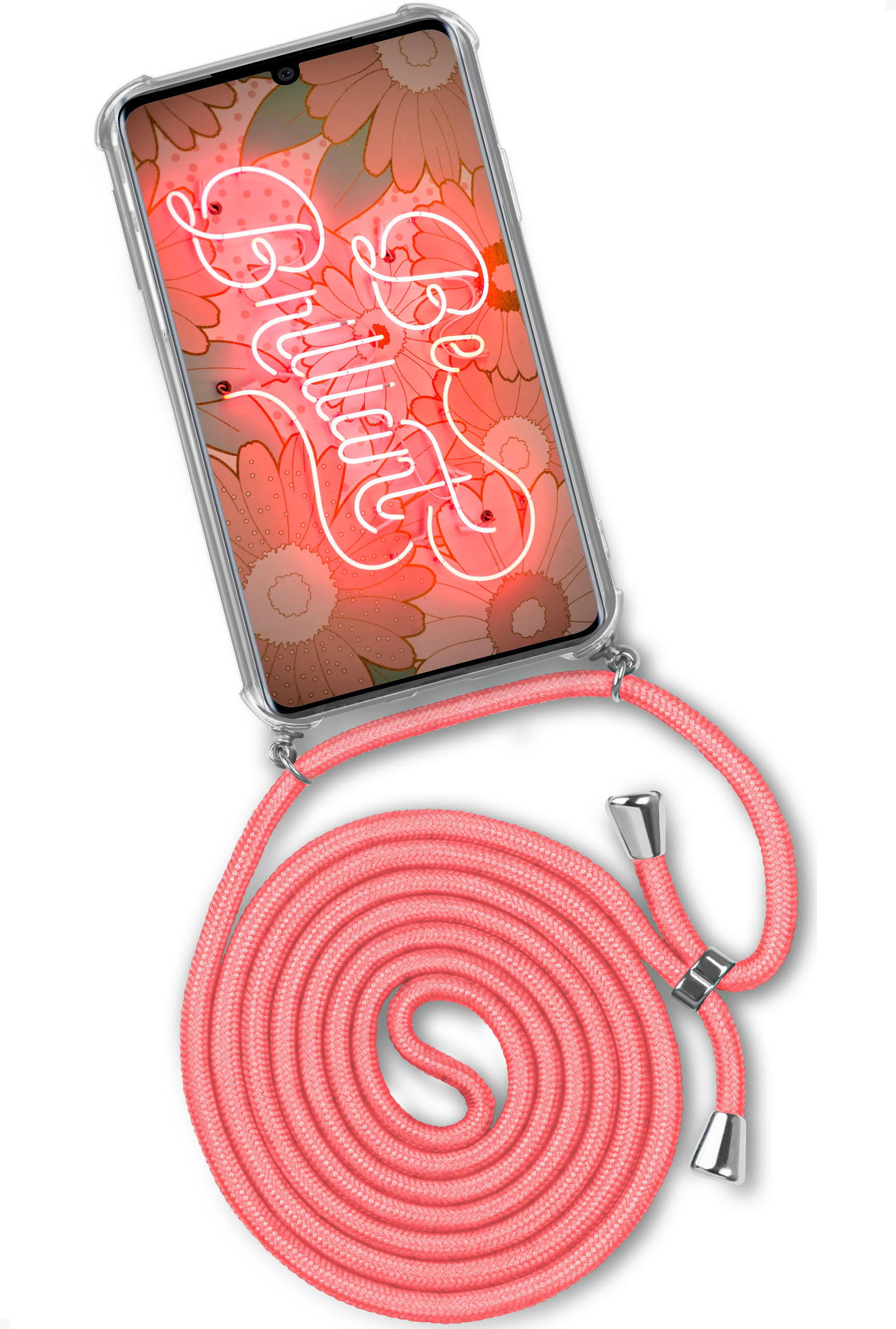 Velvet Flamingo Case, (Silber) ONEFLOW 5G, Backcover, LG, Velvet / Kooky Twist