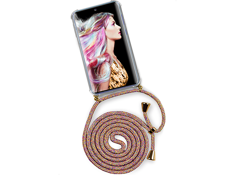 Rainbow Galaxy Sunny Twist ONEFLOW S20 Backcover, S20 / Samsung, (Gold) 5G, Case,