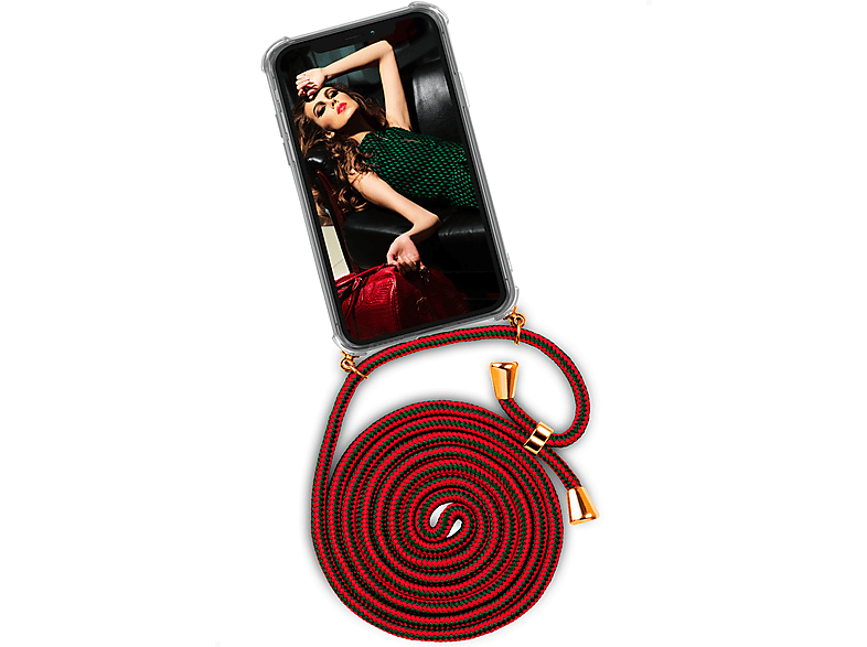 OneFlow Custodia A Tracolla Per IPhone 5/5s/SE Con Cinturino Staccabile - Morbida Silicone, Protezione 360°, Design Unicorno