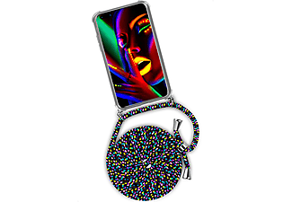 ONEFLOW Twist Case, Backcover, Huawei, P40, Night Fever (Silber)