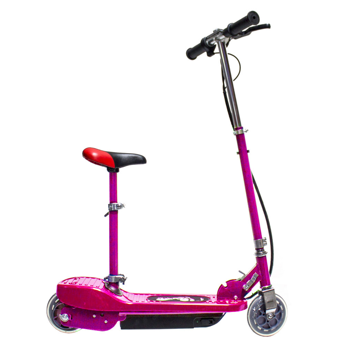 Biwond Crbyke Patinete 5 con desmontable rosa gran scooter electric vehicles seat 120 w 50 kg 45 12