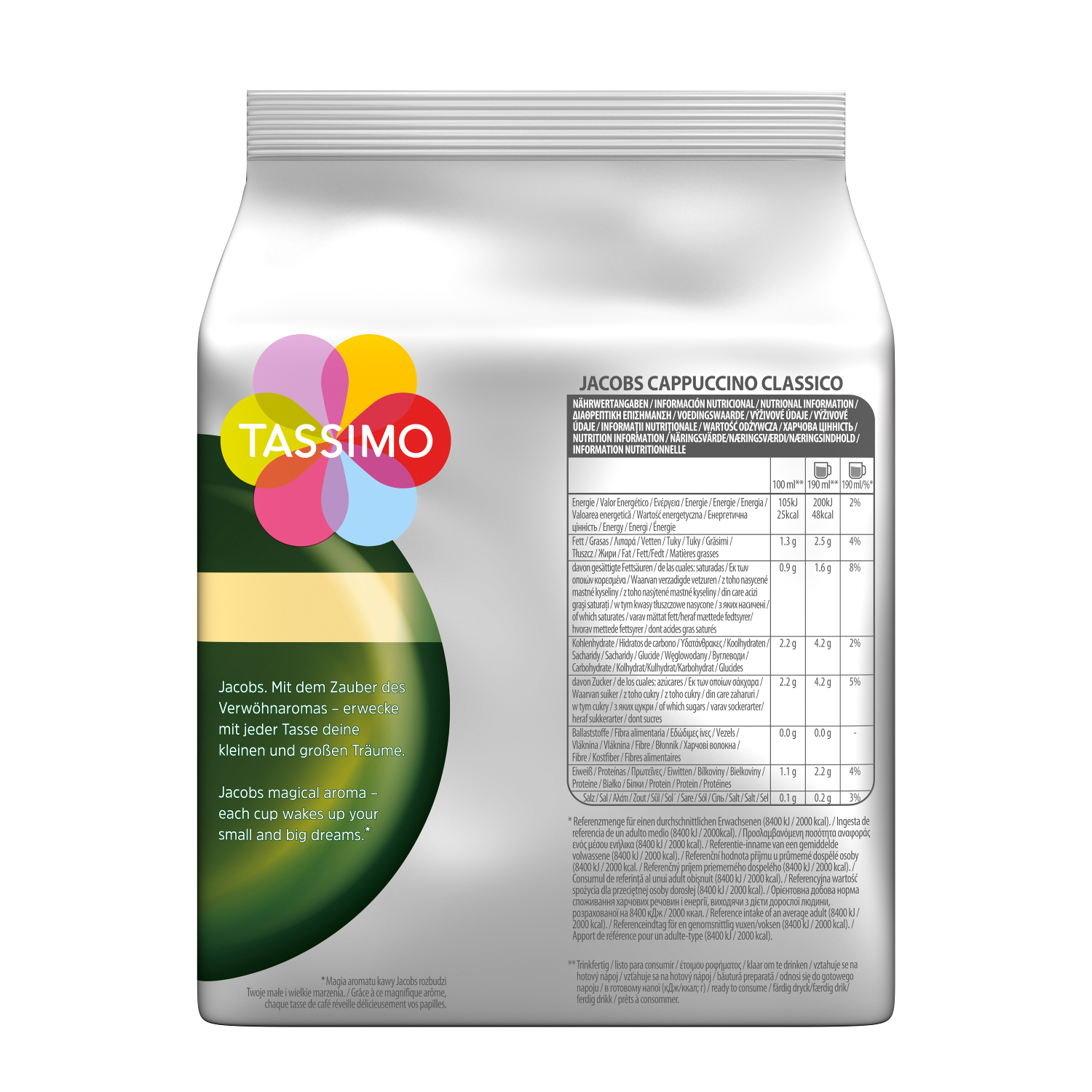 Maschine Cappuccino Creamy TASSIMO System)) (Tassimo Collection Kaffeekapseln Latte Milka Classico (T-Disc Macchiato