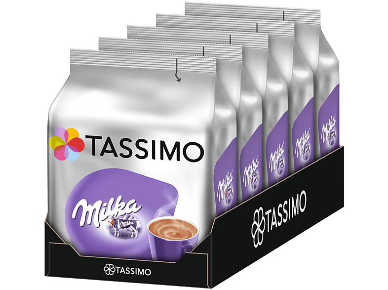 TASSIMO (T-Disc Discs Spezialität x 5 Kakaokapseln Getränke Milka System)) Schokolade (Tassimo 8 Maschine T