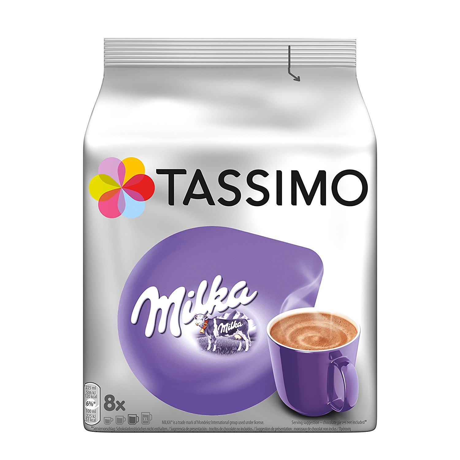 Schokolade Maschine x Kakaokapseln Spezialität Discs System)) 5 8 Milka Getränke (T-Disc TASSIMO T (Tassimo