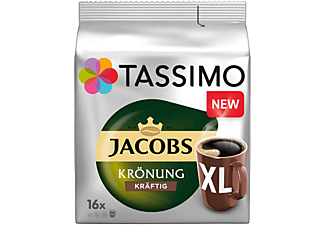 TASSIMO Jacobs Krönung Kräftig XL T Discs 5 x 16 Getränke Kaffeekapseln (Tassimo Maschine (T-Disc System))
