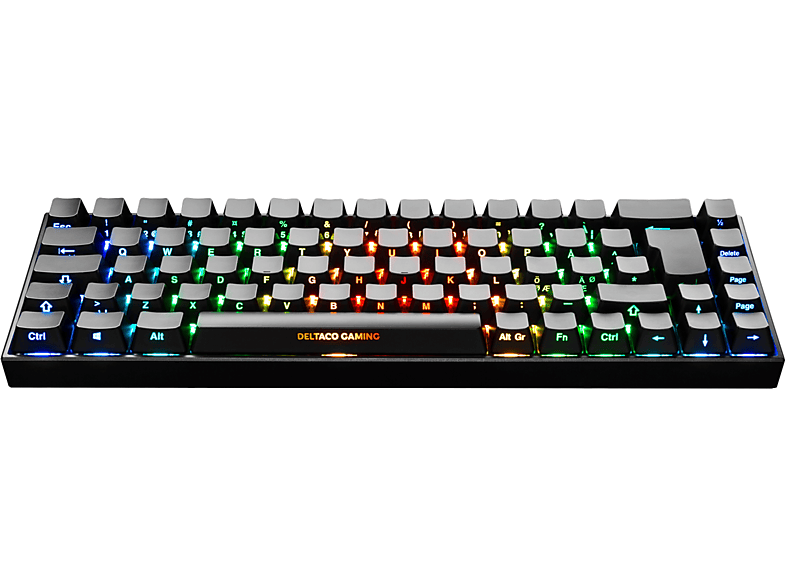 DELTACO GAMING Drahtlose Mechanische Gaming Tastatur DE Layout, Tastatur